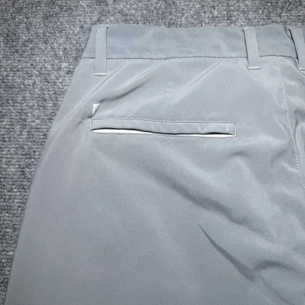 Primo Pants Men 31 Short Gray Golf Joggers Performance Stretch Ankle Zip 31x26